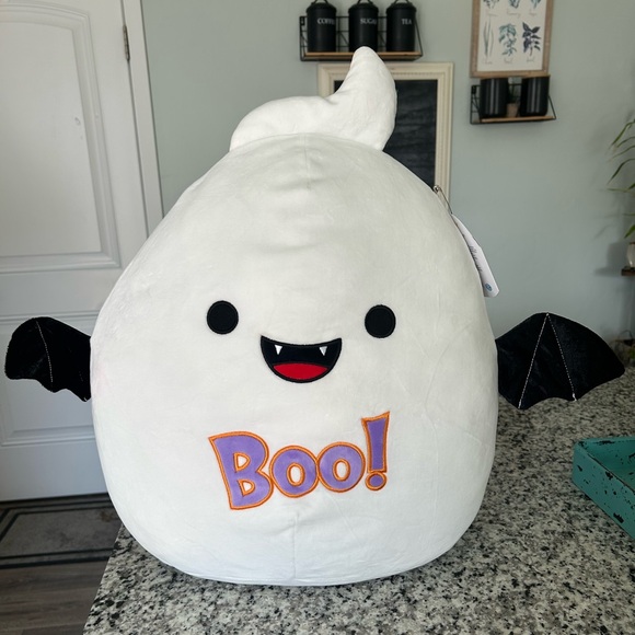 Halloween Squishmallow Grace The Ghost 20” XL 2021 Kellytoy - Picture 1 of 3